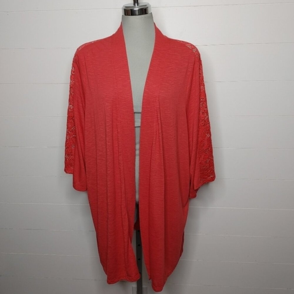 IN Every Story Lace Open Kimono 3x